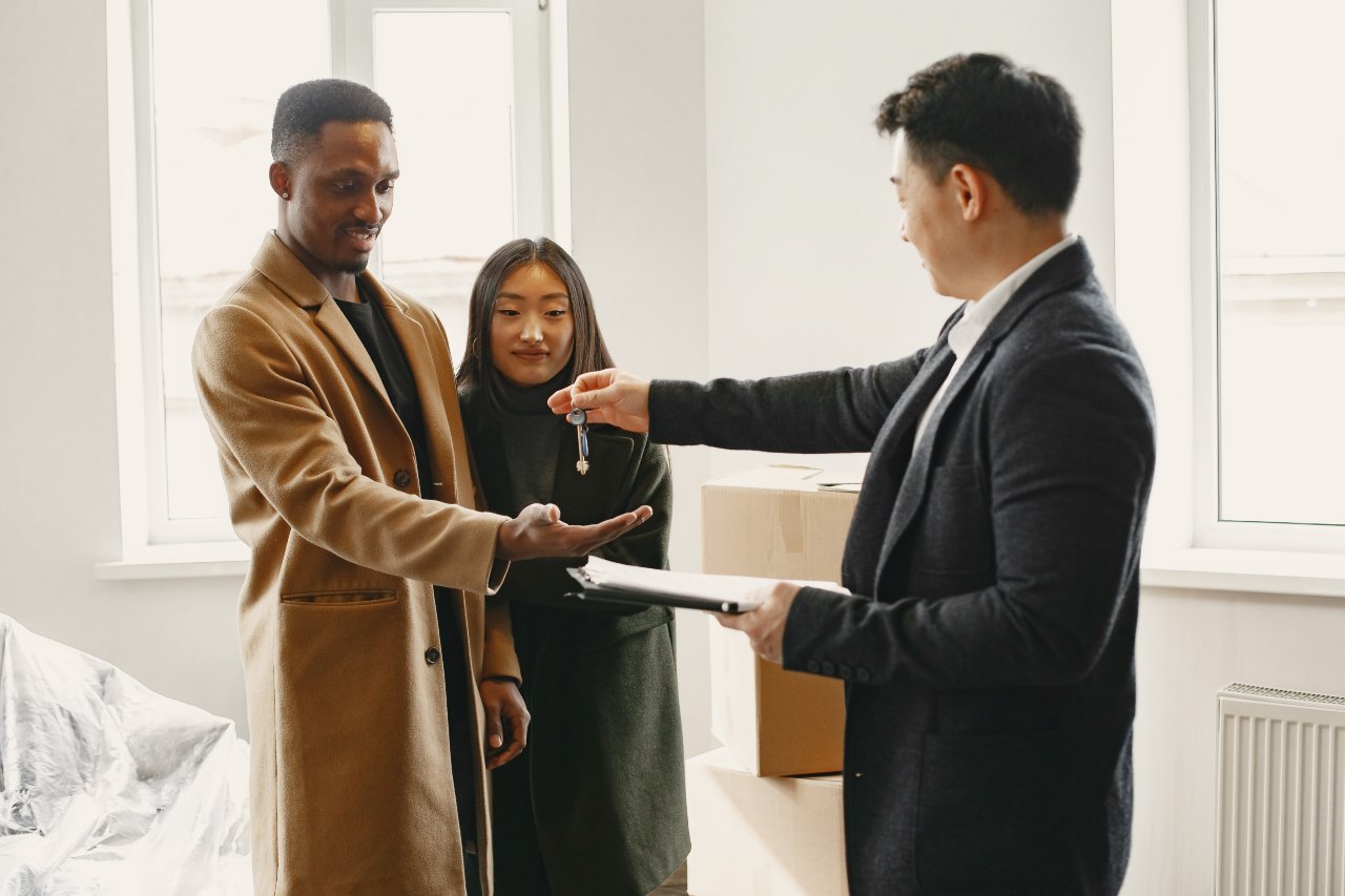 Couple Buying Property Couple Buying Property